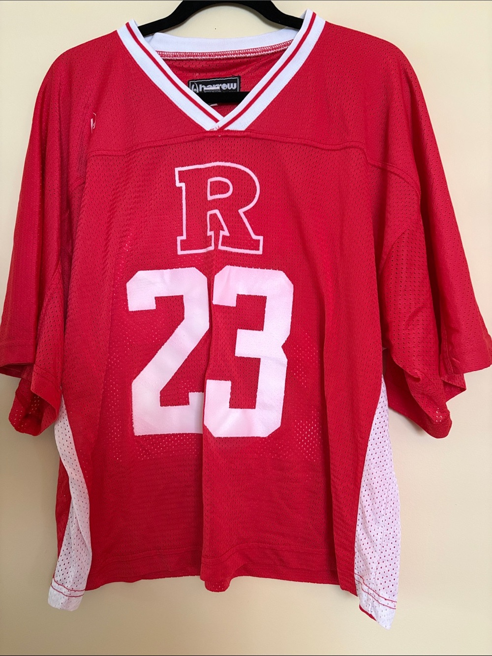 Harrow Red Mesh Sports Jersey L/XL